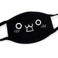 Kawaii Kaomoji Face Mask Collection - 28 Face Mask - Femboy Fatale