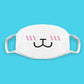 Kawaii Kaomoji Face Mask Collection - 45 Face Mask - Femboy Fatale