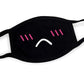 Kawaii Kaomoji Face Mask Collection - 2 Face Mask - Femboy Fatale