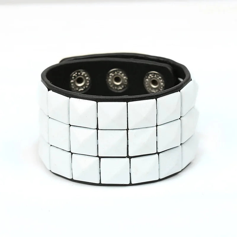 Vibrant Stud Bracelet Collection