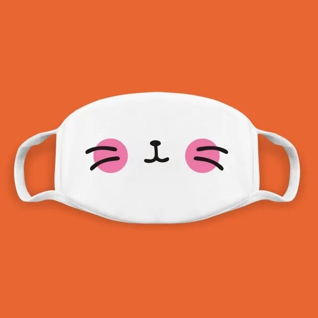 Kawaii Kaomoji Face Mask Collection - 36 Face Mask - Femboy Fatale