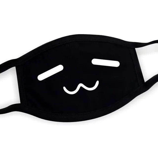 Kawaii Kaomoji Face Mask Collection - 27 Face Mask - Femboy Fatale