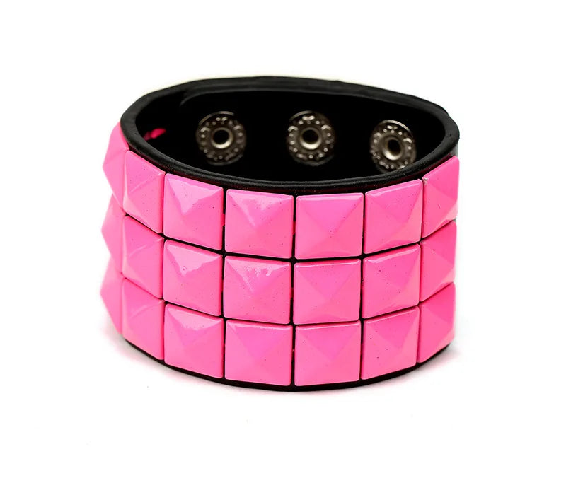 Vibrant Stud Bracelet Collection