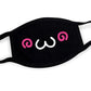 Kawaii Kaomoji Face Mask Collection - 9 Face Mask - Femboy Fatale