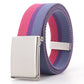 Vibrant Canvas Belt Collection