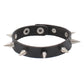 Black Leather Gothic Bracelet Collection