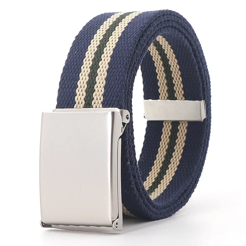 Vibrant Canvas Belt Collection