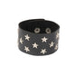 Black Leather Gothic Bracelet Collection