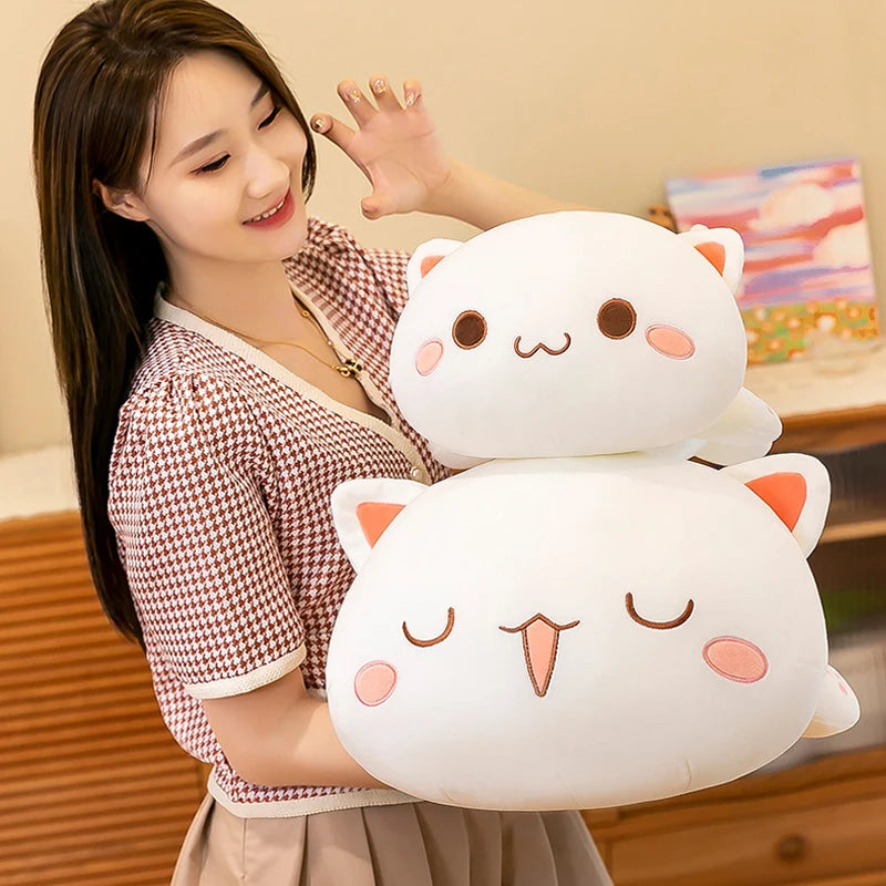 Kawaii Sleepy Cat Plush