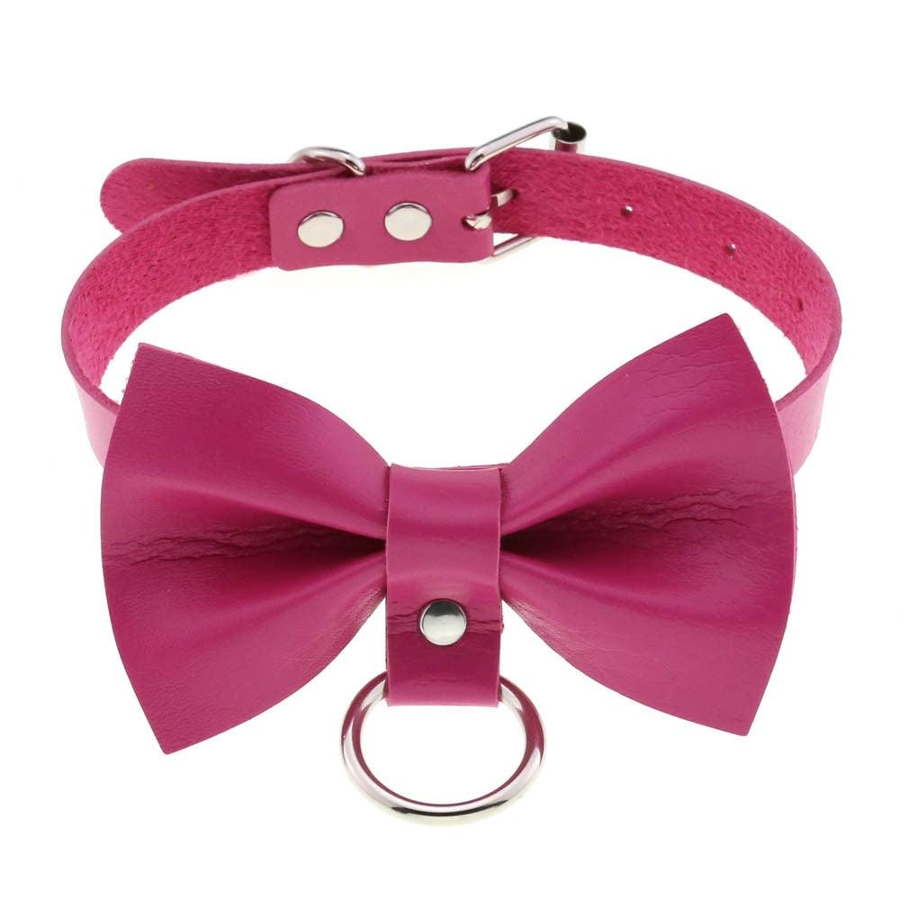 Rose Leather Choker Collection - 2 Choker - Femboy Fatale