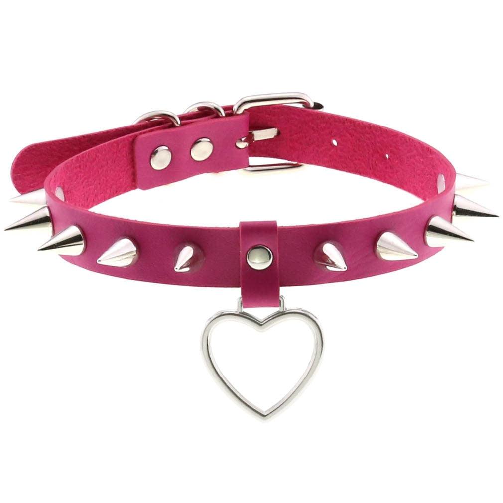 Rose Leather Choker Collection - 20 Choker - Femboy Fatale