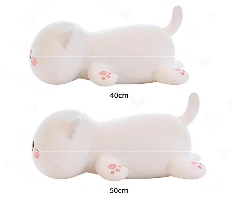 Kawaii Sleepy Cat Plush