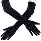 Evening Dress Gloves - Black - 53cm Gloves - Femboy Fatale