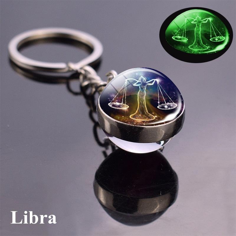 Zodiac Luminous Constellation Pendant Collection - Libra Pendant - Femboy Fatale