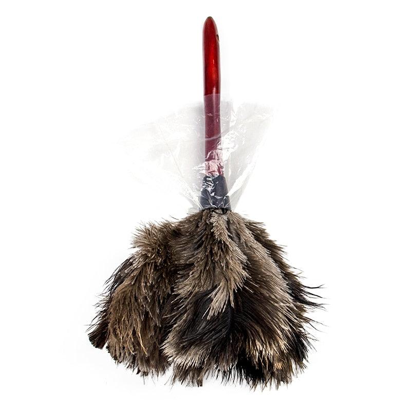 Ostrich Feather Duster w/ Plastic Sleeve - Duster - Femboy Fatale