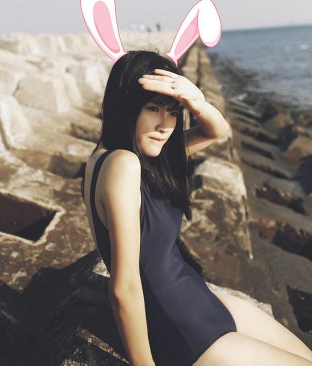 Ulzzang on sale girls swimsuit