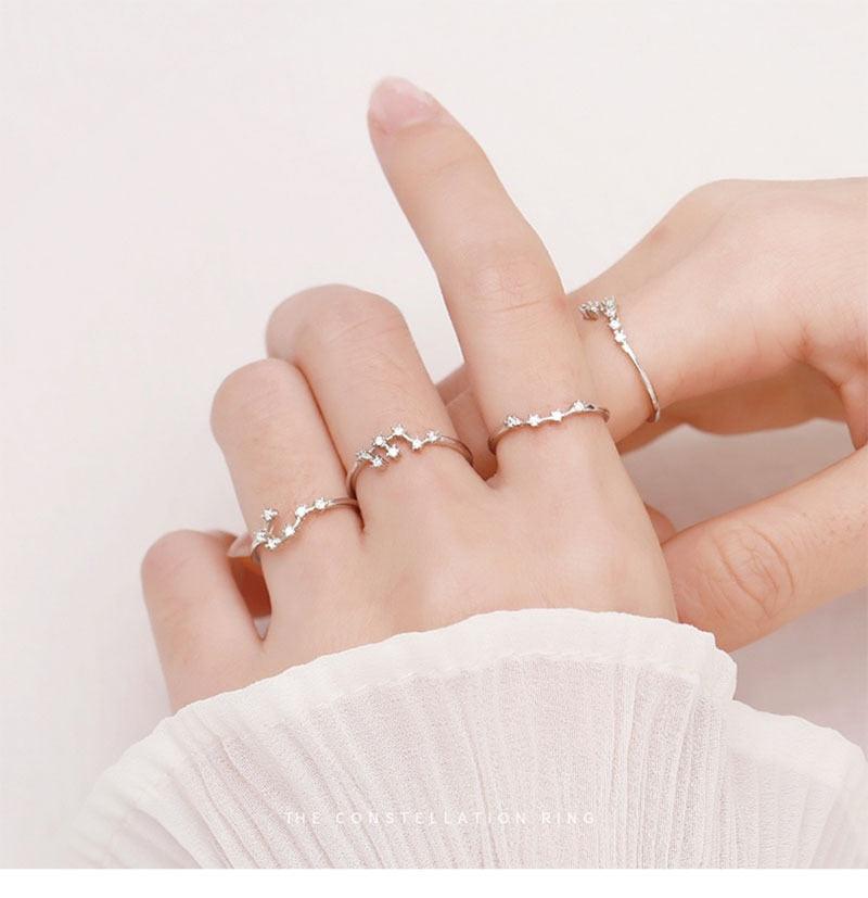 Zodiac Constellation Minimalist Ring - Ring - Femboy Fatale