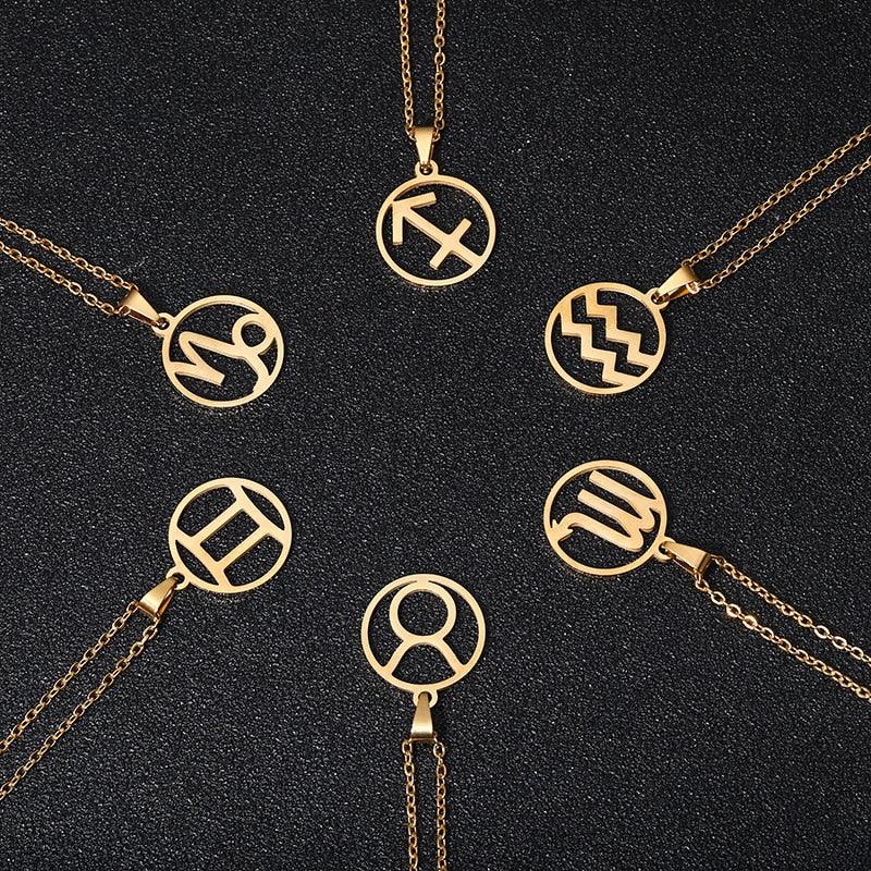 Zodiac Symbol Necklace - Necklace - Femboy Fatale