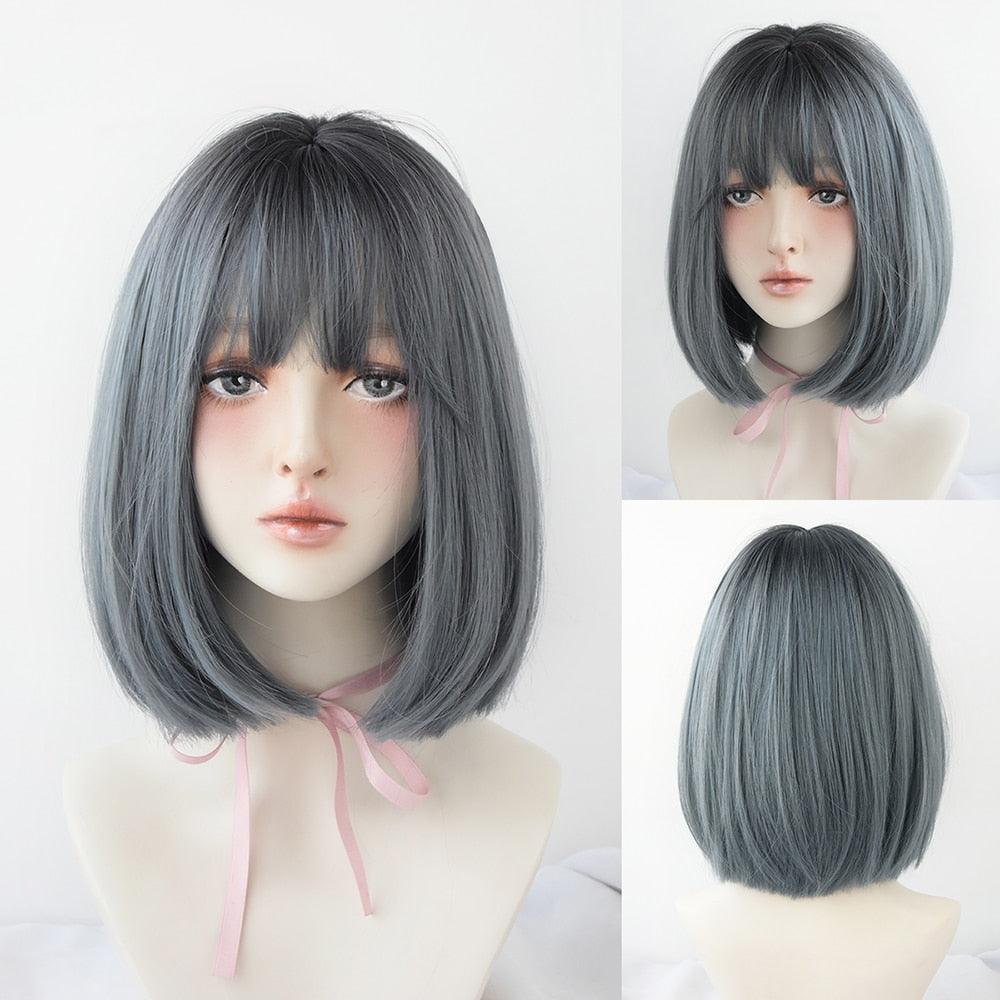 Bob Cut Wig Collection - 10 Wigs - Femboy Fatale