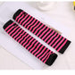 Striped Arm Warmers - Black & Pink Accessory - Femboy Fatale