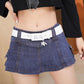 Goth Denim Skirt Collection - Skirt - Femboy Fatale