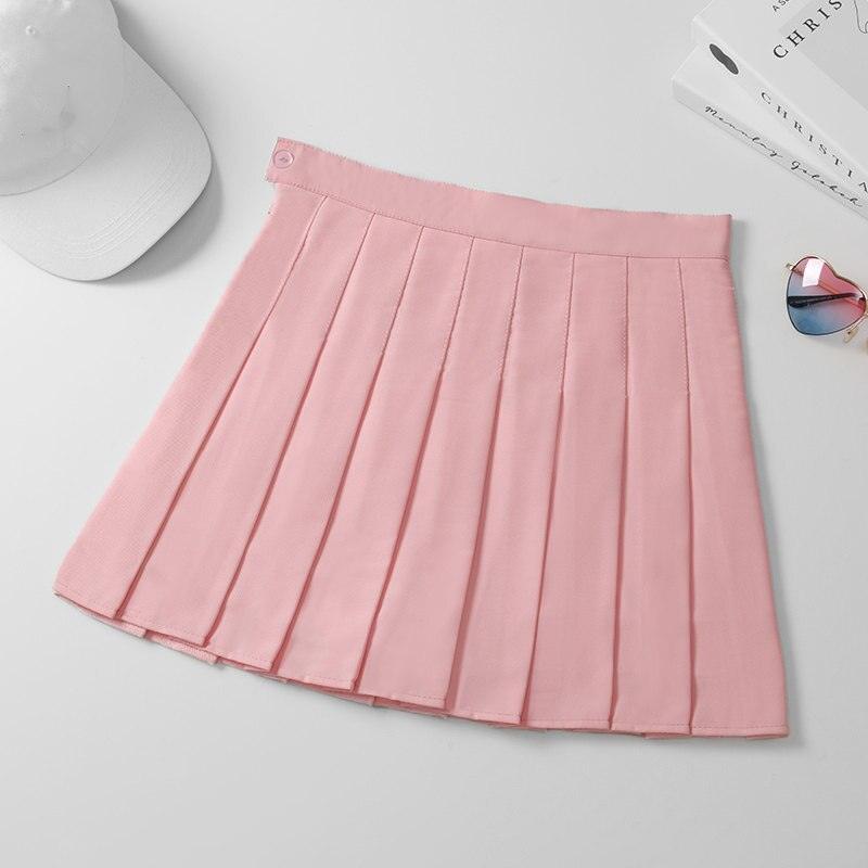 Flat Color Pleated Skirt Collection - Pink / XS Skirts - Femboy Fatale