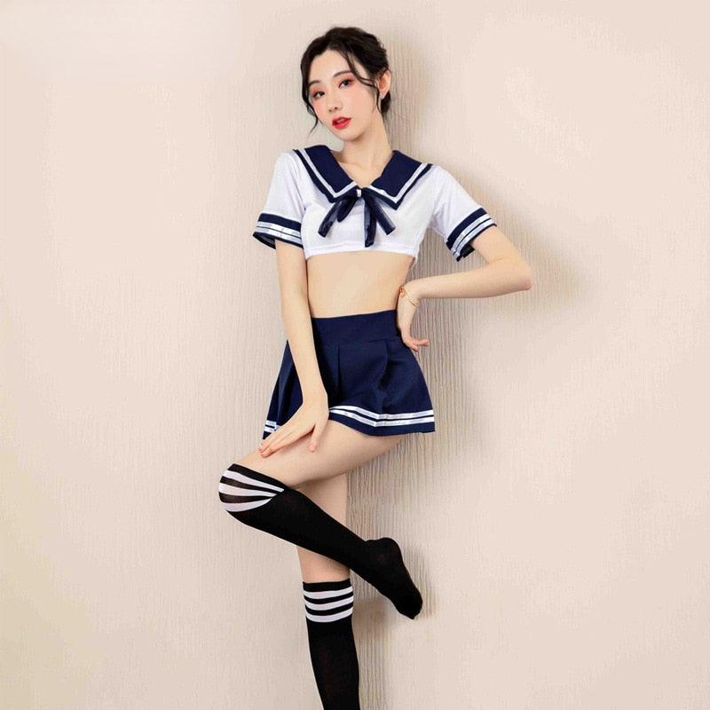 School Uniform Intimate Variations - Navy Uniform / S - Femboy Fatale