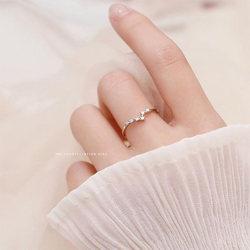 Zodiac Constellation Minimalist Ring - Ring - Femboy Fatale